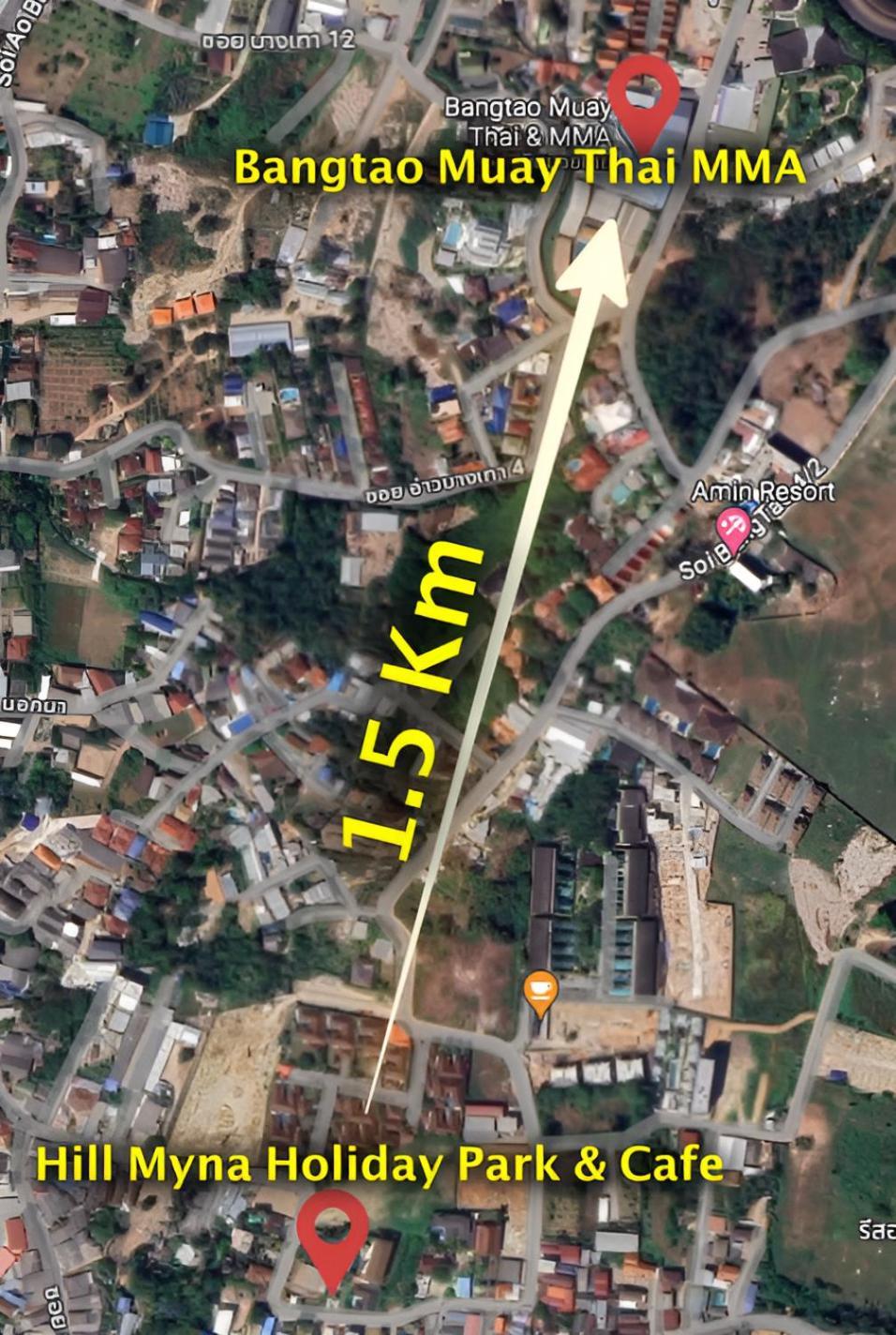 בנג טאו ביץ' Hill Myna Holiday Park & Cafe מראה חיצוני תמונה