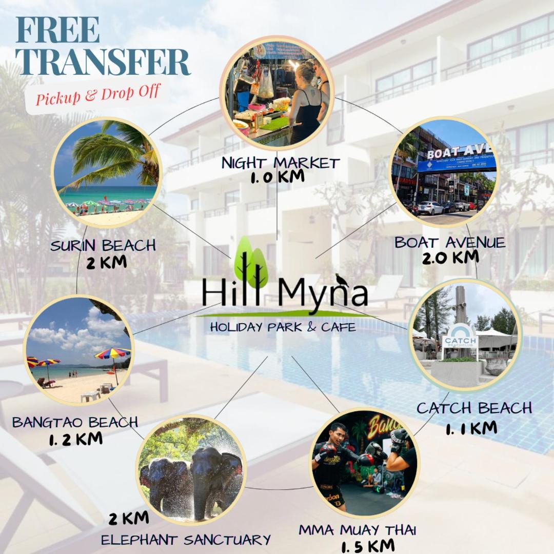 בנג טאו ביץ' Hill Myna Holiday Park & Cafe מראה חיצוני תמונה